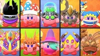 Super Kirby Clash - All Gear Sets (Every Weapon & Armor)