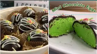 Mint chocolate Eggs | Polo Mint Chocolate | No essence used | mint truffles | Rakhi Gifting ideas |