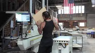 Cabinet building and assembly process at Hyde Park Millwork