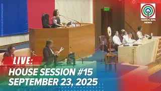 LIVE: 20th Congress 1st Regular Session #15 | September 23, 2025
