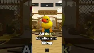 All Duck Locations in Skrap #roblox #skrap