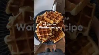 📝 Gluten free yogurt waffles | recipe in the comments