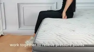 Egg Crate + Gel Memory Foam = Pressure Relief | JustRoomy Mattress Tech