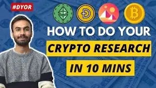 How to do Crypto Research in 10 mins? | Fundamental analysis of Cryptocurrency in Hindi #DYOR
