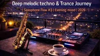 Deep Melodic Techno & Trance Journey | Saxophone Flow #3 | Evening mood | 2026