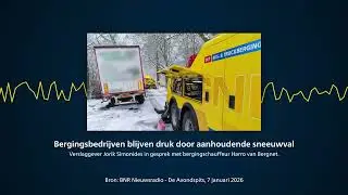 Sneeuwoverlast! Bergnet blijft druk door aanhoudende sneeuwval