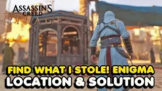 Assassin's Creed Mirage - Find What I Stole! Enigma Location & Solution