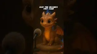 Baby Fire Dragon&rsquo;s First ASMR 🔥 #dragonAsmr