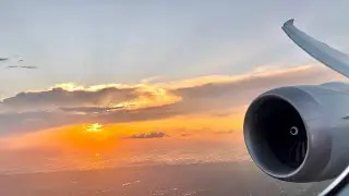 American 787-8 Sunset Landing in Miami (MIA)!