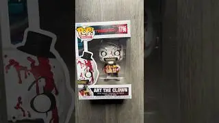 Terrifier 2 Art with Candy Filled Head #arttheclown #funko #funkopop #new #horror #movie #shorts