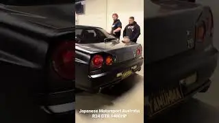 Japanese Motorsport Australia R34 GTR 1400HP WEAPON!!