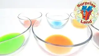 Learn Colors Toy Bath Fizzy Surprise Land - Surprise Present Opening
