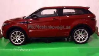 Машина &ndash;модель металл Welly1:24 Range Rover Evoque