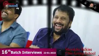 Mayukha Talkies Film Acting School 16th Batch Interviews 2023  | Uttej Expressions
