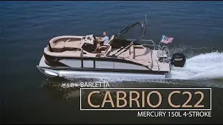 TOP 3 reasons why we love the Barletta Cabrio 22UC Pontoon | PDB Magazine Boat Review