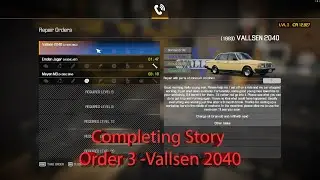 Completing Story Order 3 - Vallsen 2040 Guide - Car Mechanic Simulator 2021