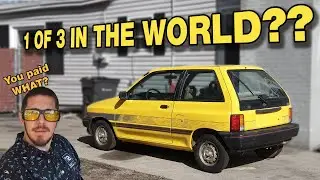 Buying The RAREST Festiva - Did I Overpay???  (with CrewCabDart)