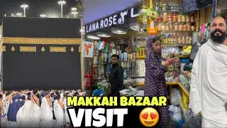 Makkah mein scam hogaya || Makkah bazaar visit 🤩(Sajid jaguar vlog)