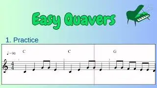 Easy way to learn Quavers (Eighth Notes) | Acti Learning Music