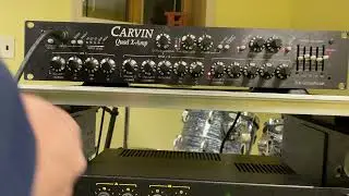 Carvin Quad X 4-канальный гитарный предусилитель 1994