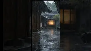 [ASMR] 비 내리는 한옥, 빗소리에 잠들다[ASMR] Rain Sounds in a Korean Hanok for Sleep