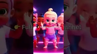 Dubi Fubi Dam Dam 😄 | DJ Baby Dance | TinyLoop Kids #shorts | #BabySongs #Rhymes #TinyLoopKids