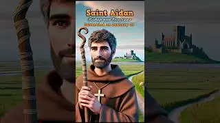 [ENG] 🕊️ SAINT AIDAN | Bishop and Confessor | Celebrated on January 31 🕊️ #shorts #inspiration
