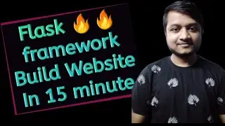 Flask Website in 15 minutes🔥🔥!! PythonEpoint Tutorial