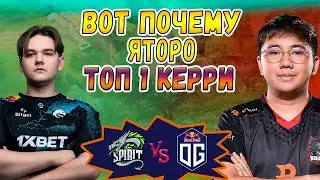 СОЛО ИГРА 1 vs 9 - Spirit vs OG - BLAST Slam 6 - ХАЙЛАЙТЫ