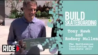 Тони Хоук и Родни Маллен в Смитсоновском институте на Innoskate 2013