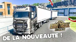 J’ACHÈTE UN GARAGE ET UNE ÈNORME REMORQUE LOIN DE LA FRANCE ! 😁 - Eurotruck simulator 2