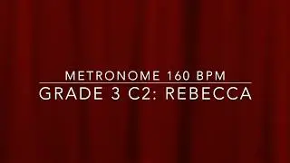 C2 Rebecca (actual tempo) with metronome Piano accompaniment for ABRSM Violin Grade 3 exam pieces