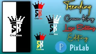 👑 New Trending Crown King Logo Editing In Pixlab!! King Logo Kaise Banaye In 5Minutes!! Pixlab Edits