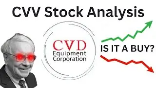 CVD Equipment Stock Analysis | CVV Stock Analysis | Ep.106