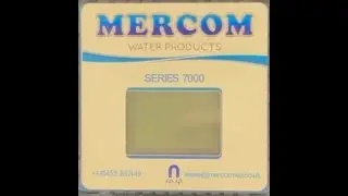 Mercom SERIES 7000 - How to turn on the display when supplied in transport mode