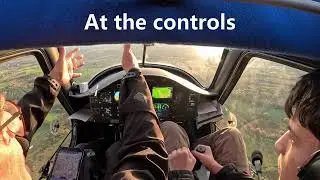Teenager experiencing the Pipistrel Velis Electro - the first 100% electric aircraft