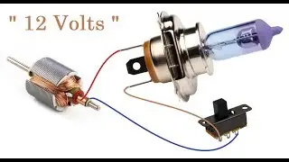 Amazing 12 Volt DC Motor Electric High Current Generator || PCBWAY