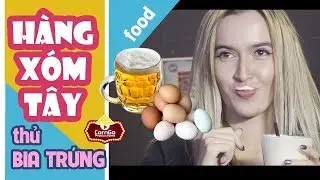 Thử uống BIA TRỨNG | Egg Beer review | H&Agrave;NG X&Oacute;M T&Acirc;Y | CornGo Productions