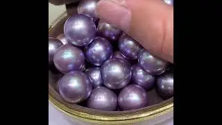 Purple Pearl Freshwater Edison Pearls AAA ,Could be Made in Earring, Pendant