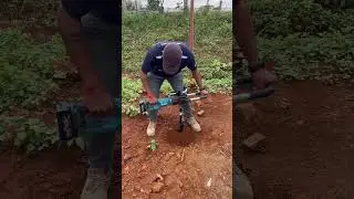 Makita DG001G 40V Cordless Earth Auger #shortvideo #tools #shorts#viralshorts#farmer #diy #short