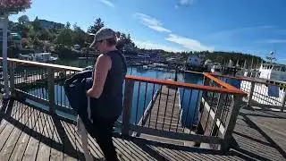 Friday Harbor. walk.  waterfront