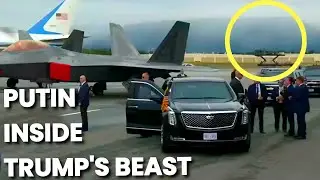 Fear of ASSASSINATION? Why Putin & Trump shared the 'BEAST' instead of Putin's Aurus Senat in Alaska