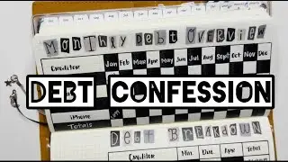 Hobonichi Weeks Budget Planner | Debt Confession | Cash Stuffing #hobonichiweeks #cashstuffing