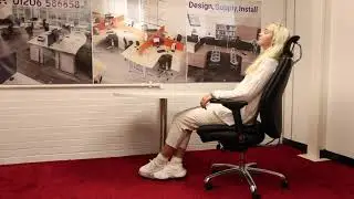 Ely 24 Hour Ergonomic Office Chair - Leather or Fabric