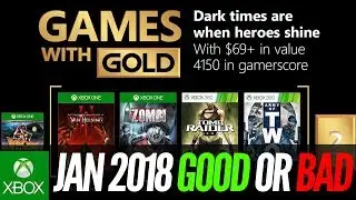 Xbox Games With Gold January 2018 Review - Xbox One Xbox 360 Free Games 2018