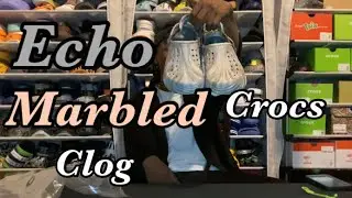 Echo Marbled Clog x Crocs Review + On foot