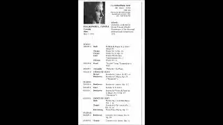 Janina Fialkowska,  Liszt - Sonata in B Minor, 1974