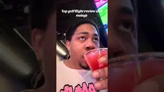 Top golf flight review and swings #toxicgoons #topgolf #drinkreview