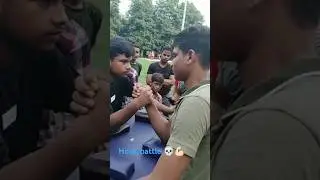 My friend's first table match #music #audio #sound #remix #armwrestling #song #arm #viralvideo #work