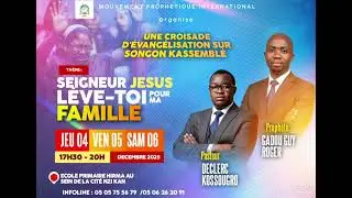 Grande croisade d'&eacute;vang&eacute;lisation sur Songon Kassembl&eacute; au sein de la cit&eacute; Nzi Kan